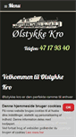 Mobile Screenshot of olstykkekro.dk